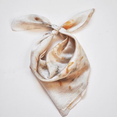 "Les Lys" silk scarf