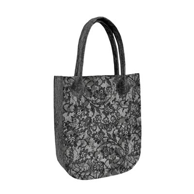 Borsa Shopper Kostancia En Feltro Linea City Bertoni