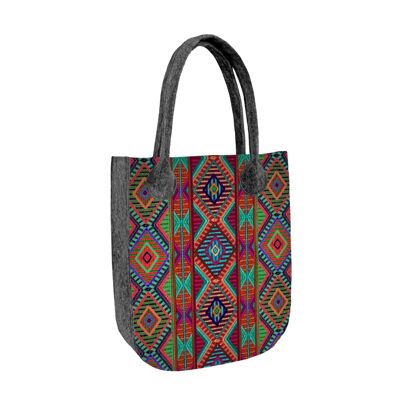 Borsa Shopper Jacali In Feltro Linea City Bertoni