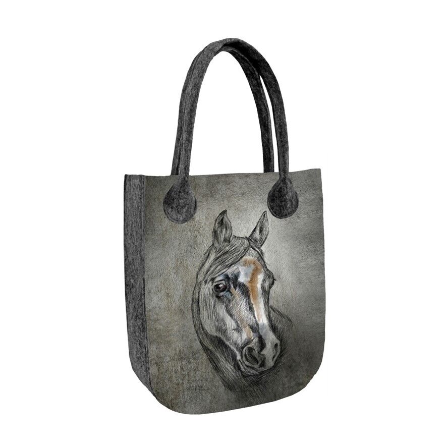 Borsa Shopper Lord In Feltro Linea City Bertoni