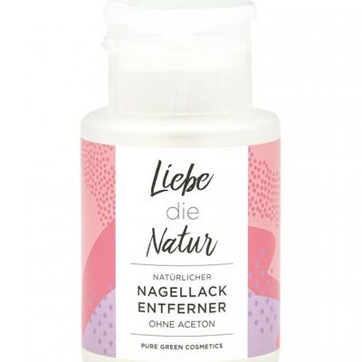 Liebe die Natur | natürlicher Nagellackentferner | Limited Edition