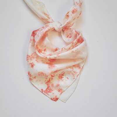 "Pomelo" silk scarf