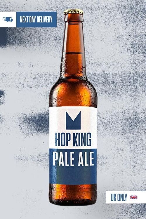 Hop King | Pale Ale - 3 x crate of 18 bottles