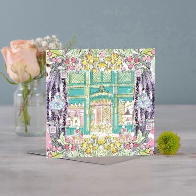 Laduree In Full Bloom Greeting Card
