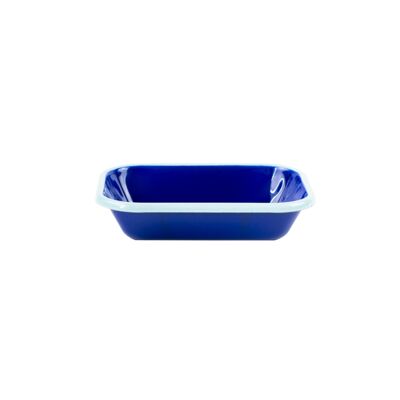 Oven dish (small) in enamelled steel - Calypso