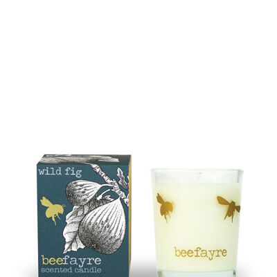 Bee Festive Winter Fig Small Scented Candle
