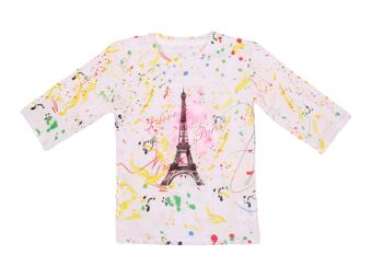 T-shirt manches longues "I love Paris" 1