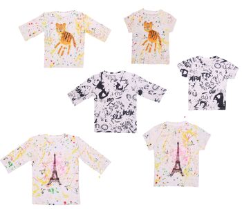 T-shirt manches longues "I love Paris" 3
