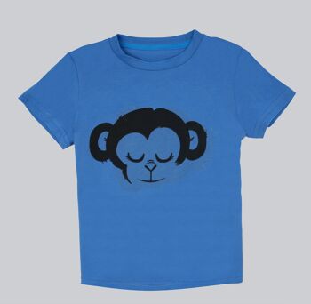 T-shirt imprimé - Bleu 1