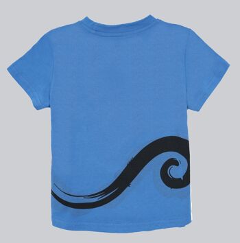 T-shirt imprimé - Bleu 2