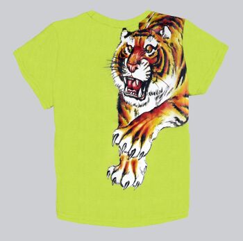 T-shirt imprimé "Tigre" - Vert 1