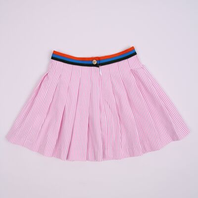Short pleated skirt - Pink