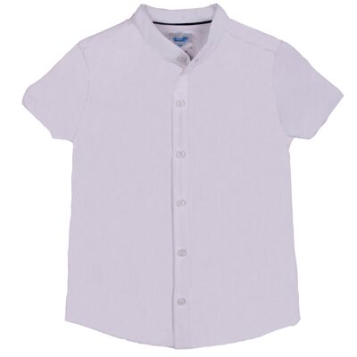 Mao collar shirt - Plain