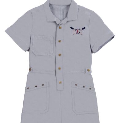 Girls' playsuit Light blue