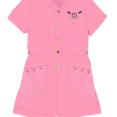 Girl's playsuit Pink