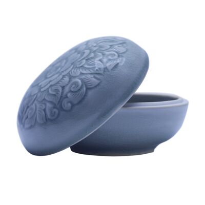 Ceramic bowl "Blue Night 12"