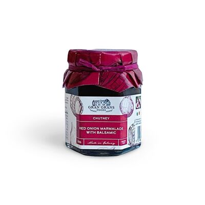 Gourmet Red Onion Marmalade with Balsamic Chutney