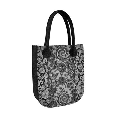 Bolso Shopper Victoria De Feltro Antracite Linea City Bertoni