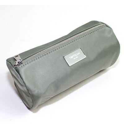 "Riviera" make-up pouch as a trendy green roll