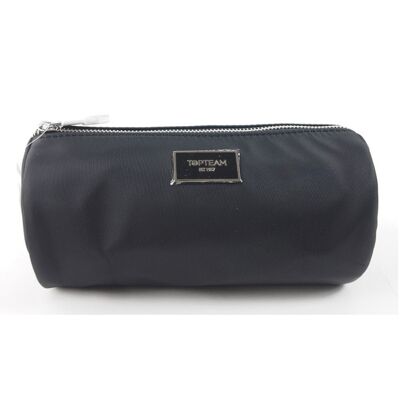 "Riviera" make-up pouch as a trendy roll in black