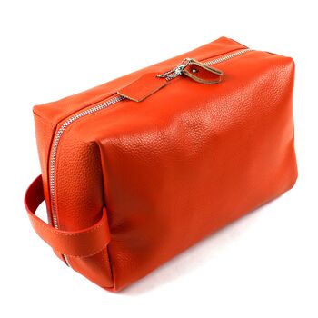 Boîte cosmétique "Leather for You" orange 2