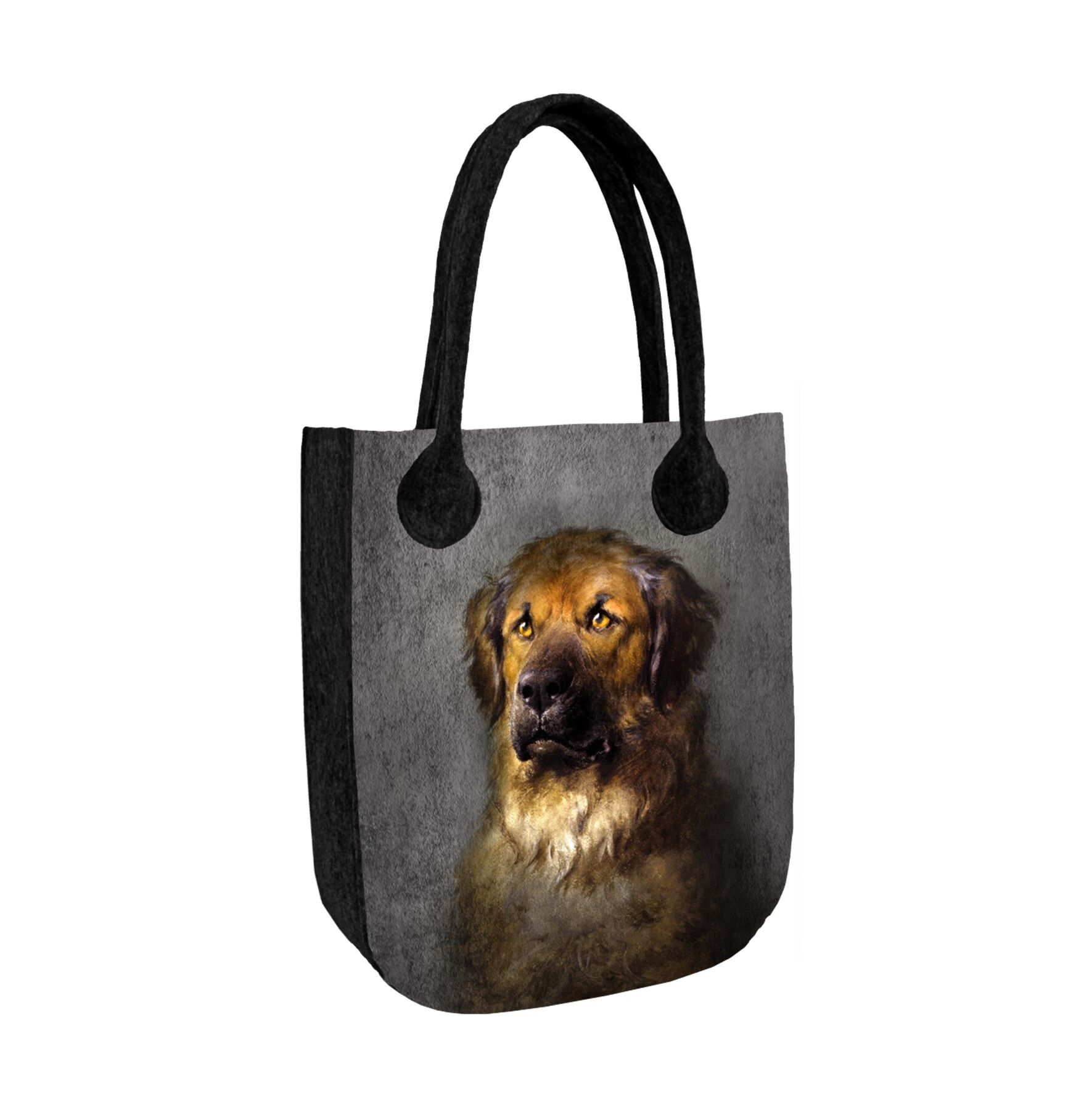 Saba Shoulder Bag In Felt City Anthracite Line Bertoni