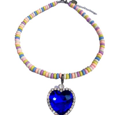 CANDY BOII NECKLACE - Choker avec pendentif coeur