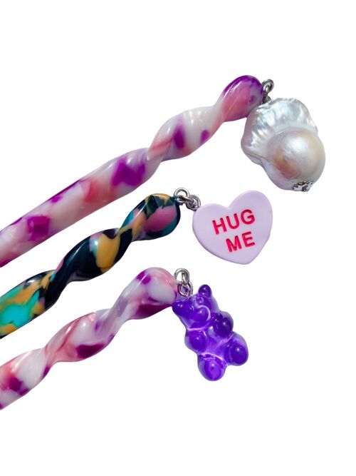 PEARL DROP HAIR STICK