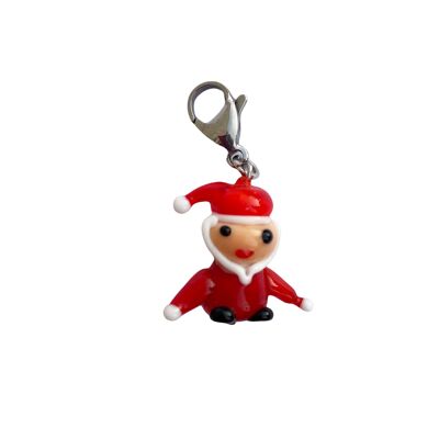 SANTA CHARM GLASS