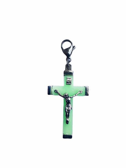 Green Cross Charm