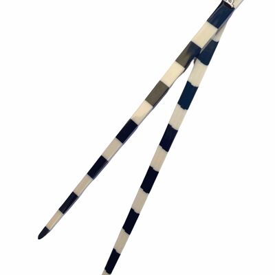 CHECKER HAIR STICKS