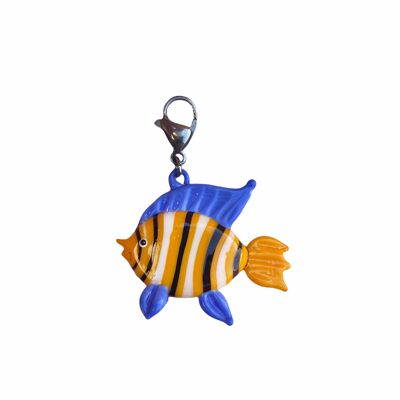 Glass Fish Charm 10