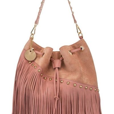 #typischitalienisch Bucket Bag - rosa espíritu libre