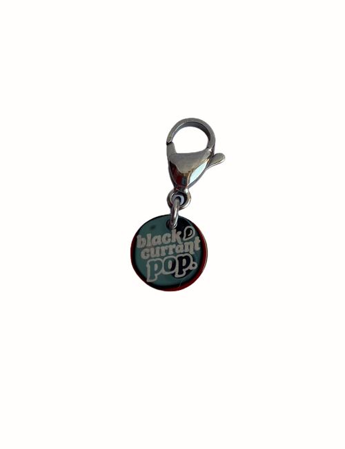 Blackcurrant Pop Logo Charm