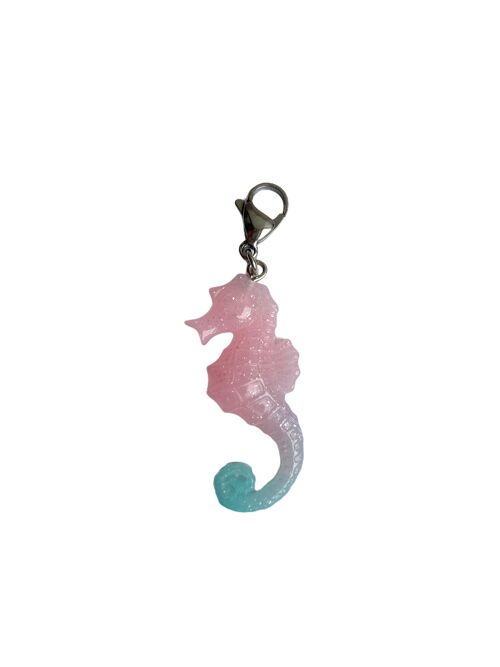 Pastel Seahorse Charm