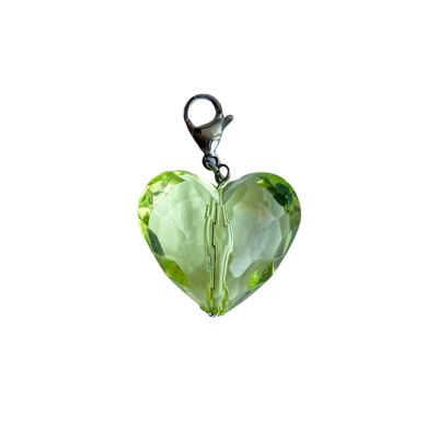 Charm Coeur Chunky - COEUR VERT