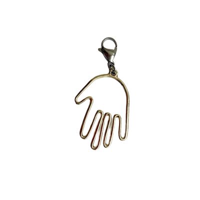 Abstract hand Charm