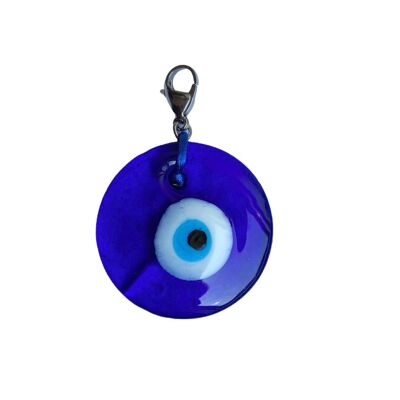 Large Glass Evil Eye Charm