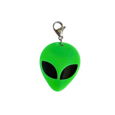 Alien Head Charm