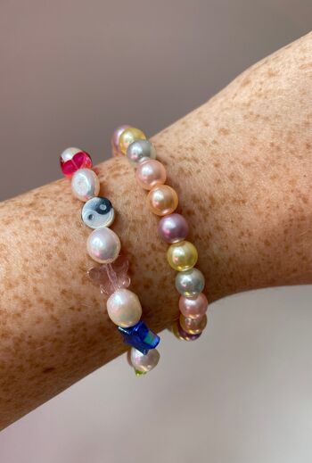 Le bracelet arc-en-ciel NNENNA Pearl 2