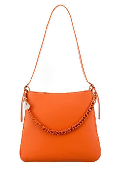 #typischitalienisch Shoulder Bag en vouge orange