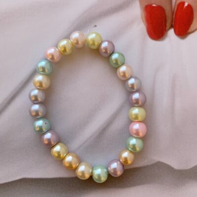 The ELLE Pearl Bracelet - PASTEL PEARLS