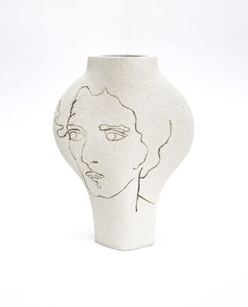 Vase En Céramique ‘Dal Visage’ 1