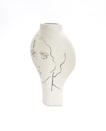 Vase En Céramique ‘Dal Visage’ 3