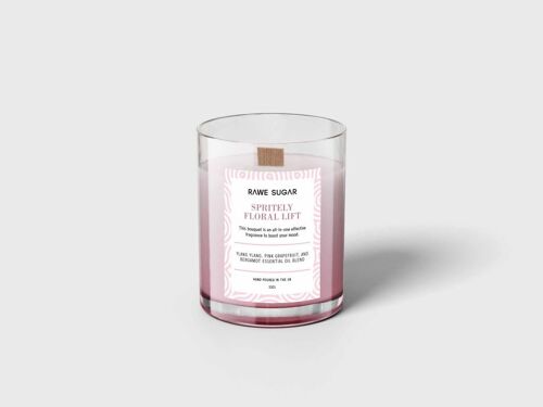 Spritely Floral Lift | Natural Aromatherapy Soy Candle