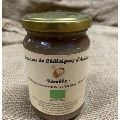 Confiture de châtaigne vanillée