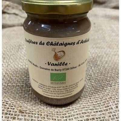 Vanilla chestnut jam