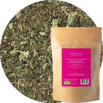 Les Bras de Morphée organic herbal tea refill 50g