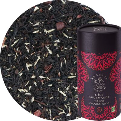 Ile Gourmande organic black tea premium box 100g