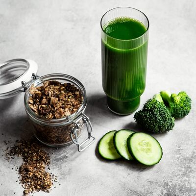 Musli bajo en carbohidratos y cetogénico